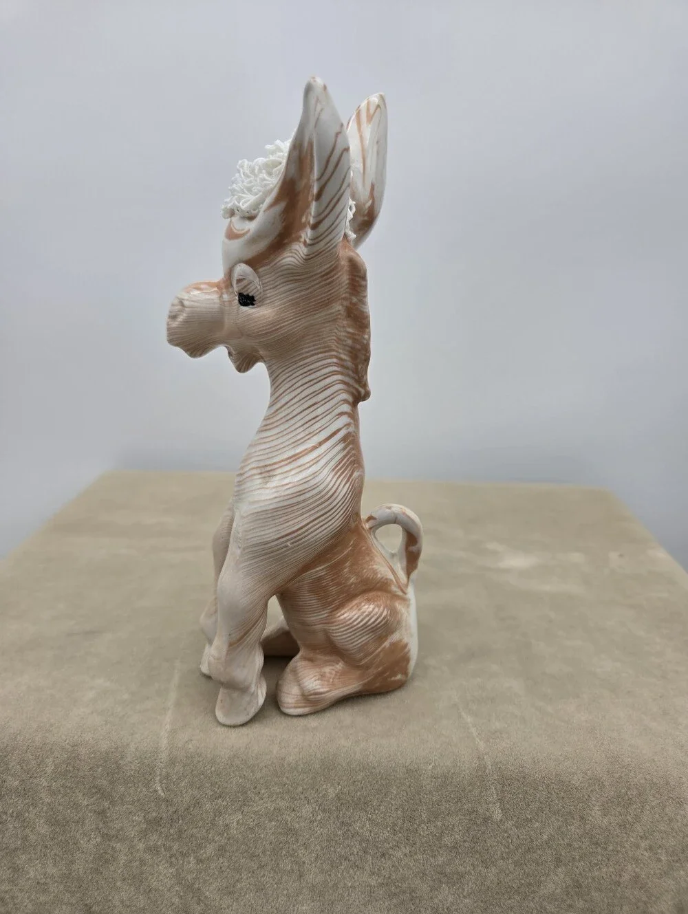 Donkey Marble Cake Zoo Collection Spaghetti Figurine